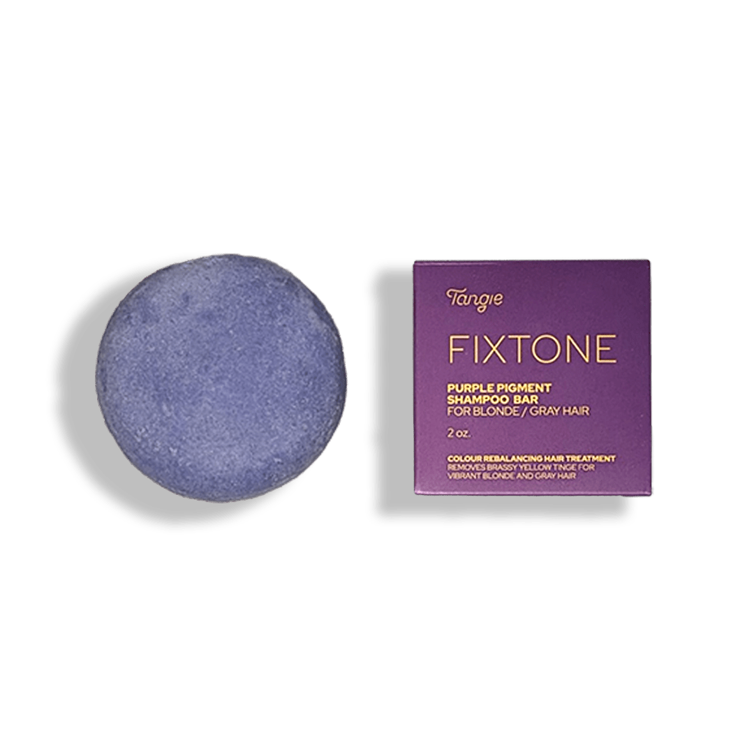 TANGIE - FIXTONE Purple Pigment Shampoo Bar - Zero Waste Outlet