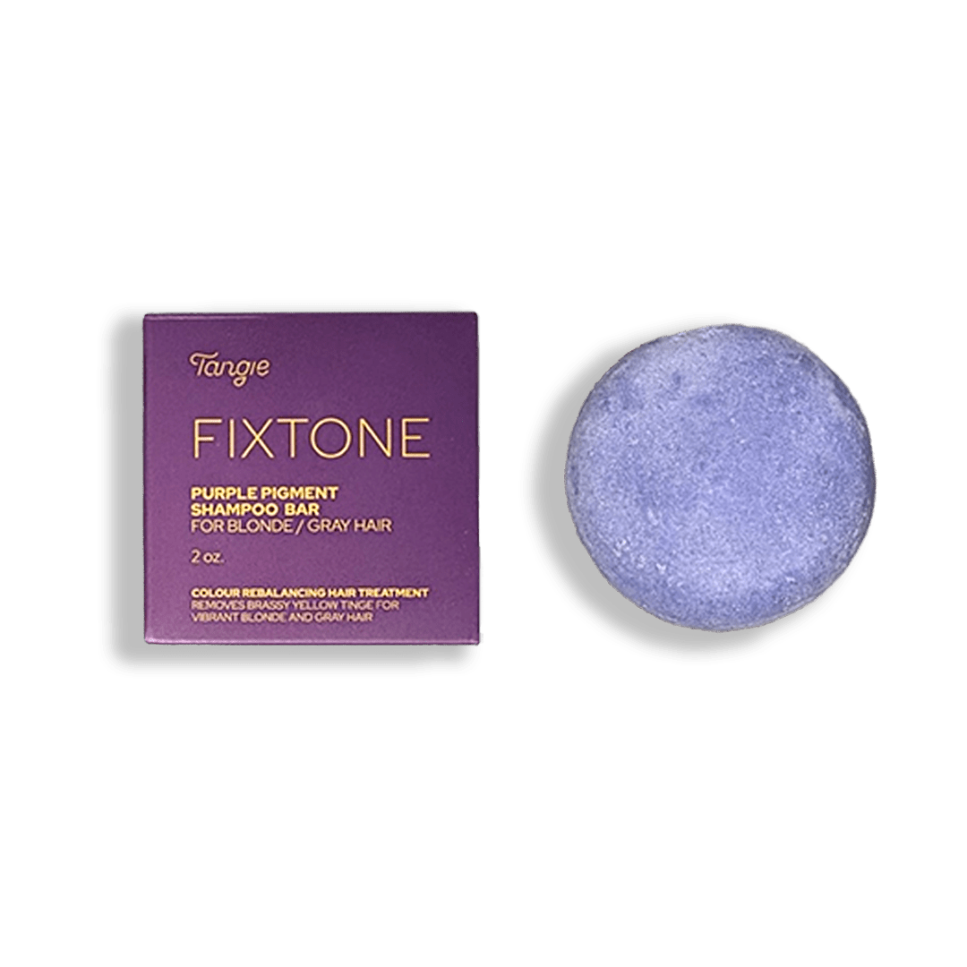 TANGIE - FIXTONE Purple Pigment Shampoo Bar - Zero Waste Outlet