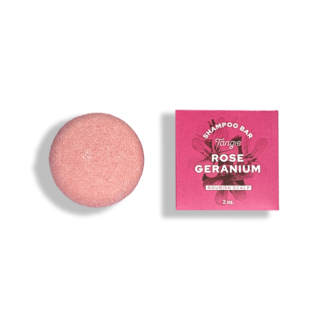 TANGIE - ROSE & GERANIUM - Shampoo Bar - Zero Waste Outlet