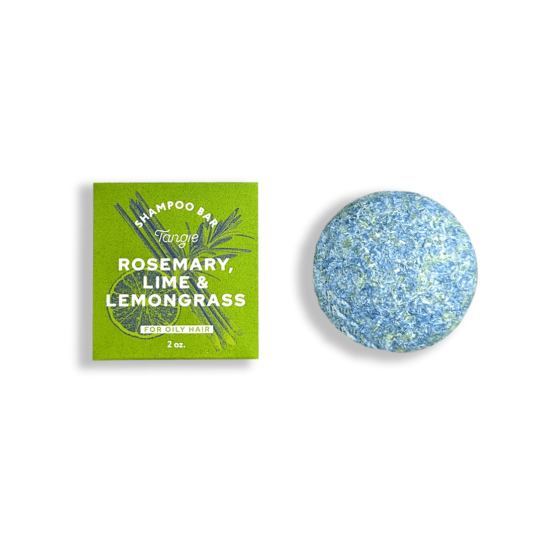 TANGIE - ROSEMARY - LIME - LEMONGRASS - Shampoo Bar for Oily Hair - Zero Waste Outlet