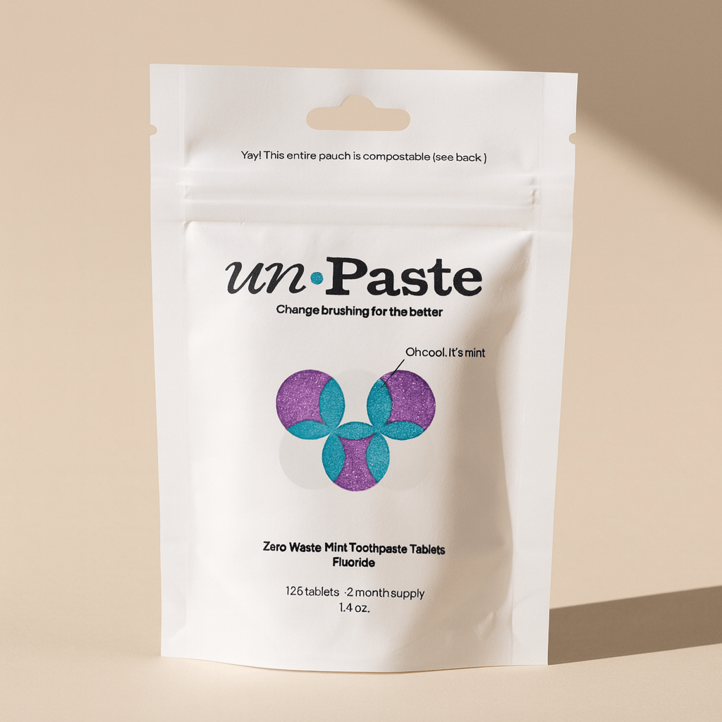Unpaste Tooth Tabs With FLUORIDE - Improved Formula - Zero Waste Outlet