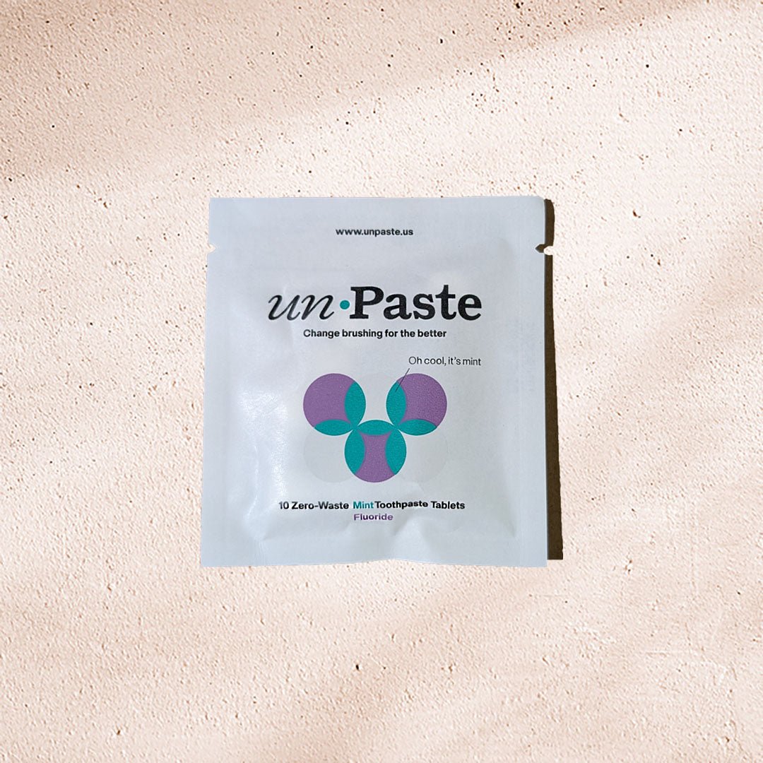 Unpaste Tooth Tabs With FLUORIDE MINT - Improved Formula - Zero Waste Outlet
