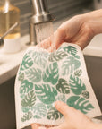 WASHCLOUD® - MONSTERA FLORA - No Tox Life® - Zero Waste Outlet