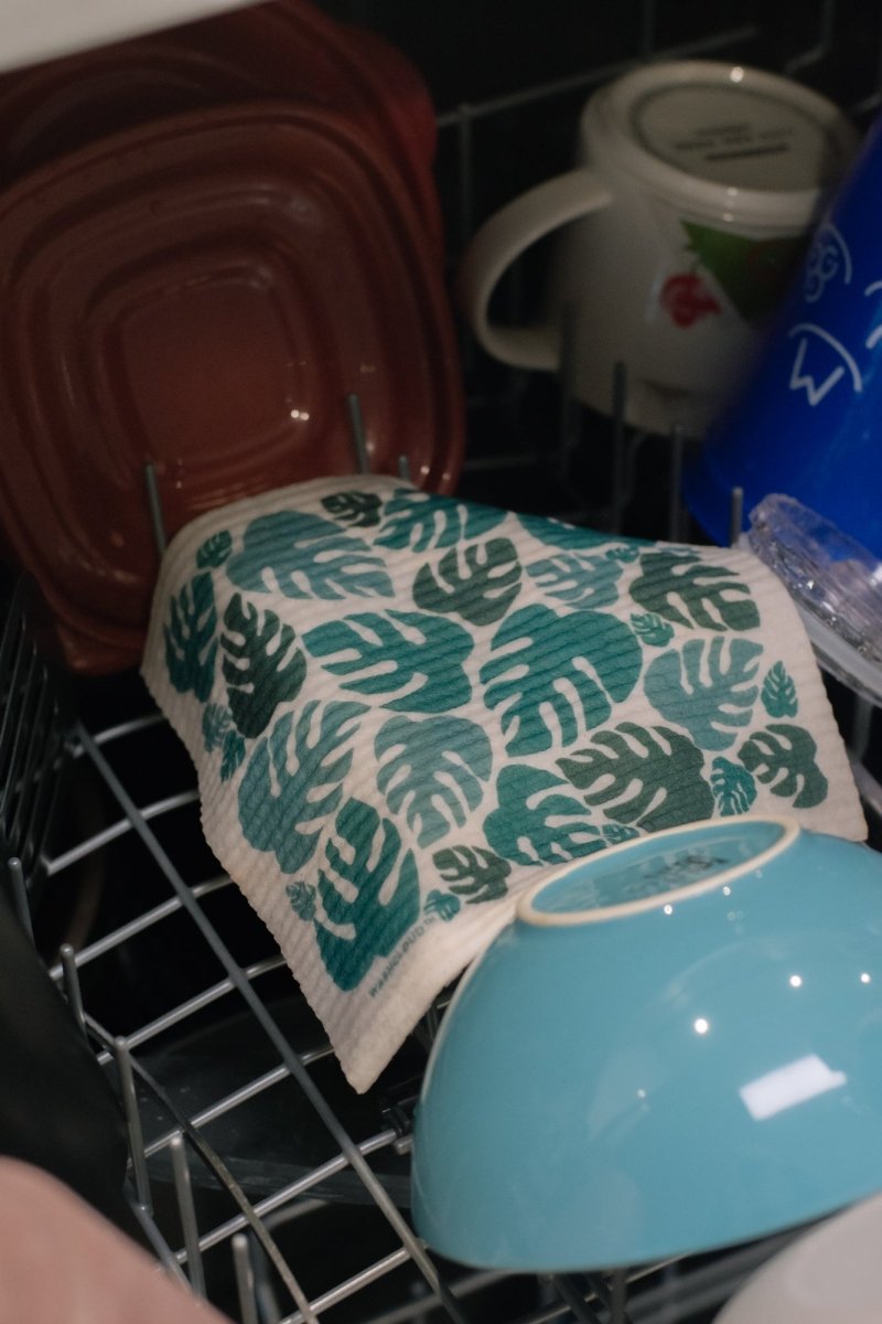 WASHCLOUD® - MONSTERA FLORA - No Tox Life® - Zero Waste Outlet
