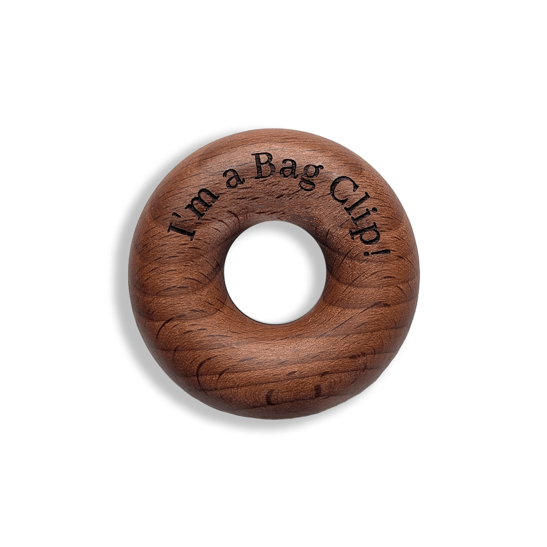 Wooden Bag Clip - Zero Waste Outlet