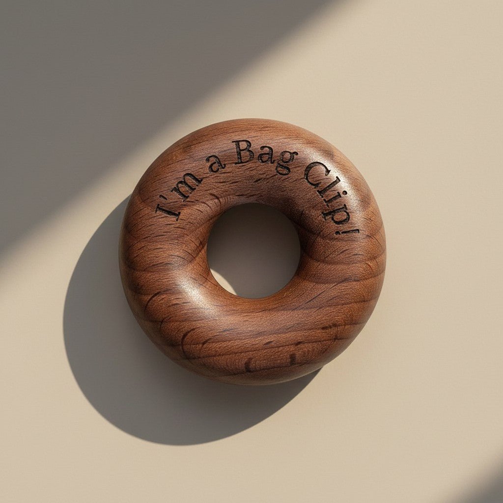 Wooden Food Storage Bag Clip - Reusable - Zero Waste Outlet