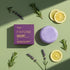 Zero Waste Outlet TANGIE Fixtone purple pigment shampoo bar for blonde/gray hair, removes brassy tones. 2 oz.