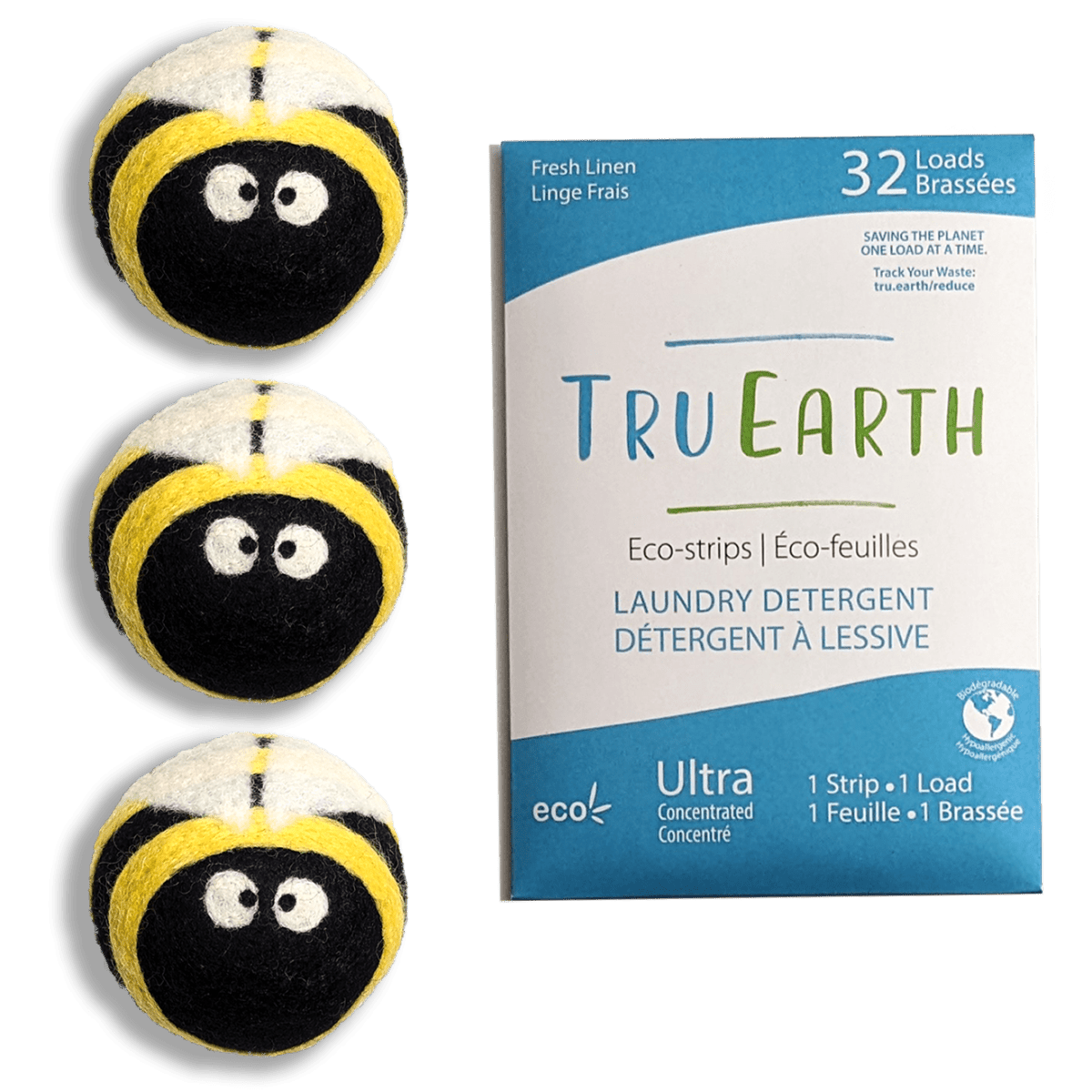 ZW Laundry Starter Kit With Dryer Balls - Zero Waste Outlet