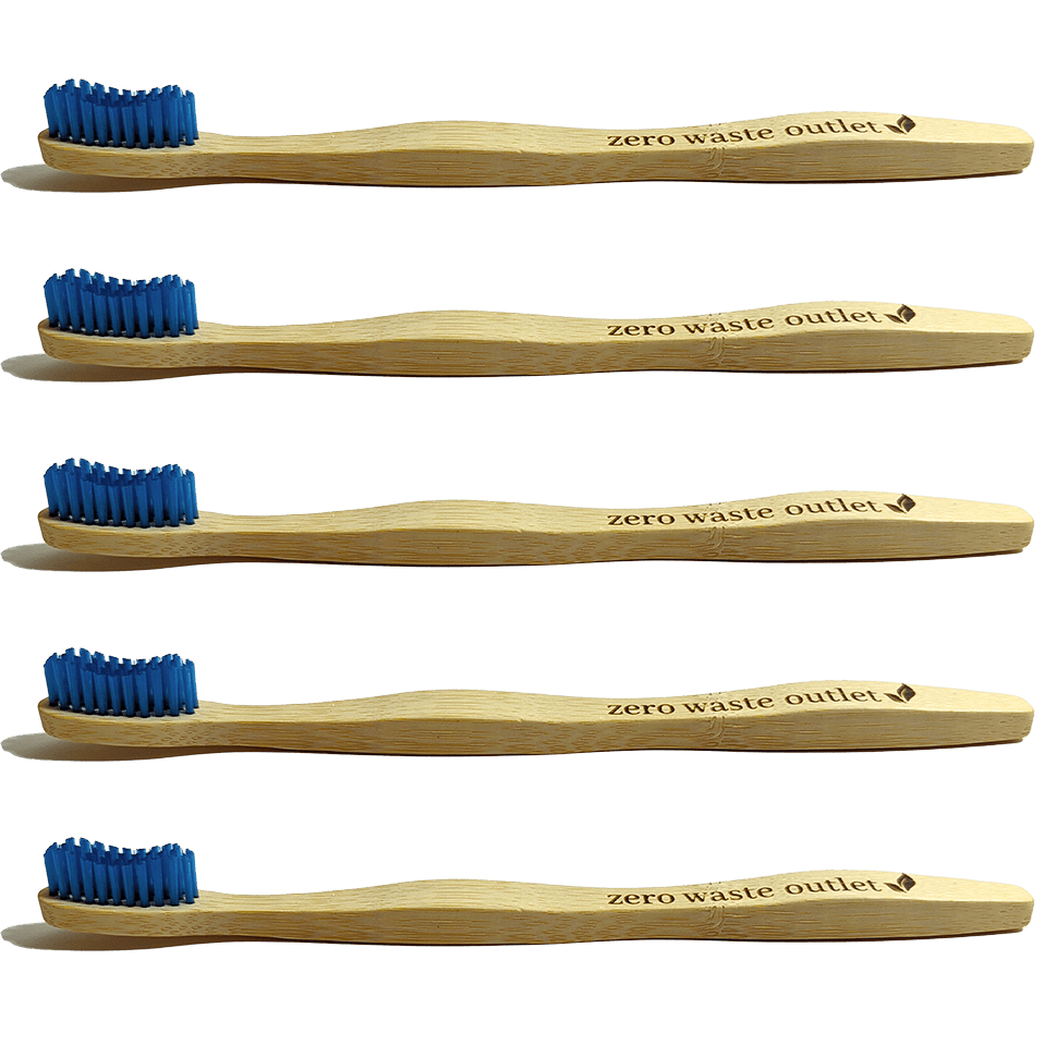 Adult Bamboo Toothbrush - Zero Waste Outlet