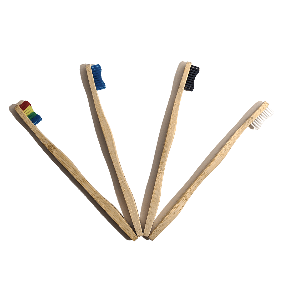 Adult Bamboo Toothbrushes - Zero Waste Outlet