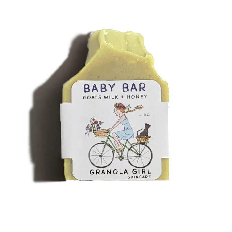 Baby Bar Soap - Goats Milk & Honey - Zero Waste Outlet