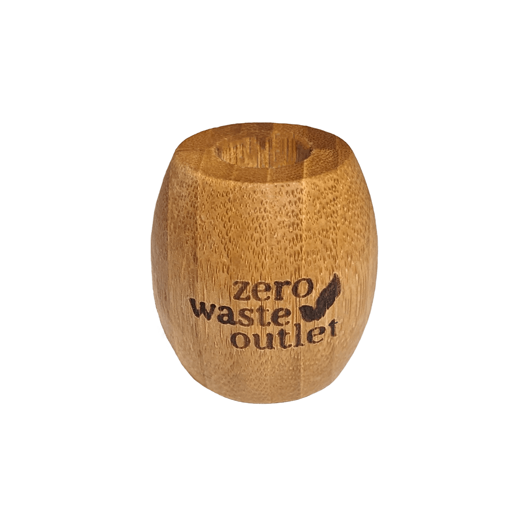 Bamboo Toothbrush Stand - single holder - Zero Waste Outlet