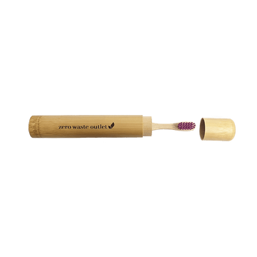 Bamboo Toothbrush Travel Case - Zero Waste Outlet