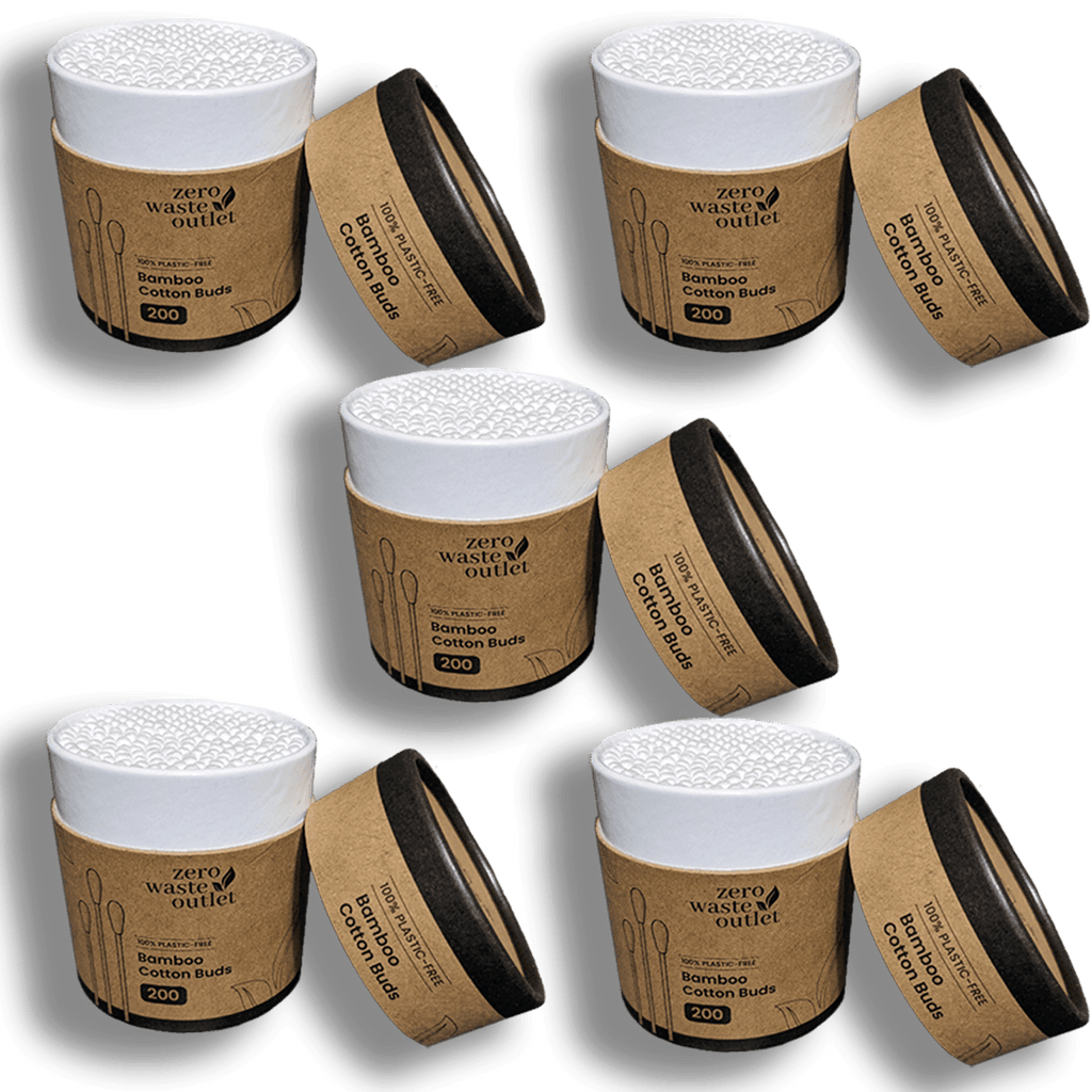 Biodegradable Swabs Bamboo & Cotton EcoFriendly, Zero Waste Outlet