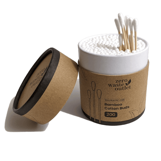 Biodegradable Swabs Bamboo & Cotton EcoFriendly, Zero Waste Outlet