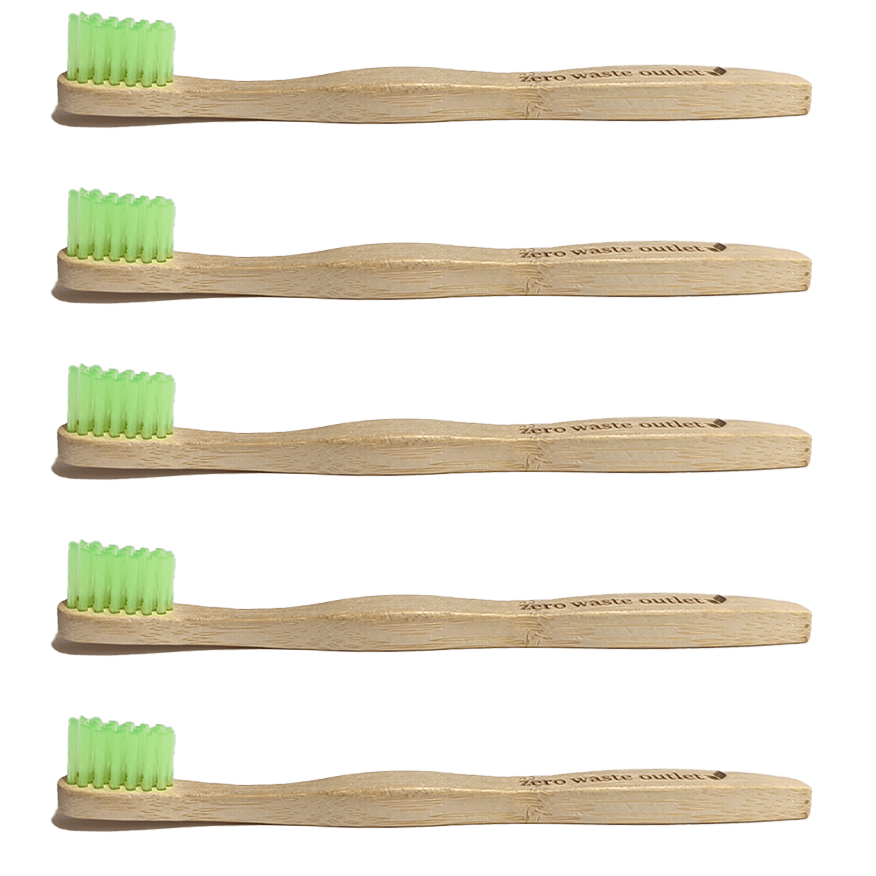 Kids Bamboo Toothbrush - Zero Waste Outlet