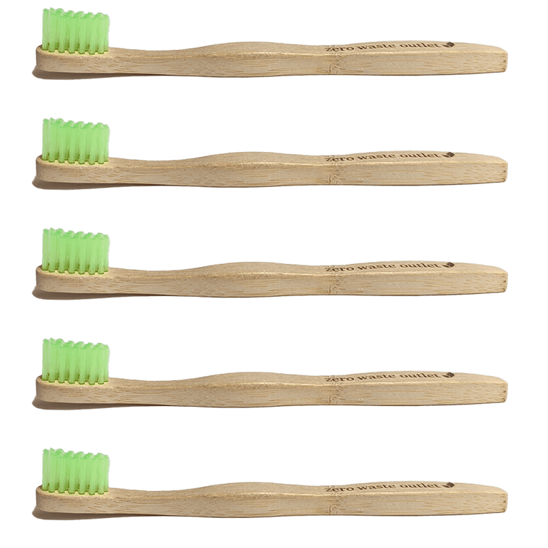 Kids Eco-Friendly Bamboo Toothbrush – Zero Waste Outlet