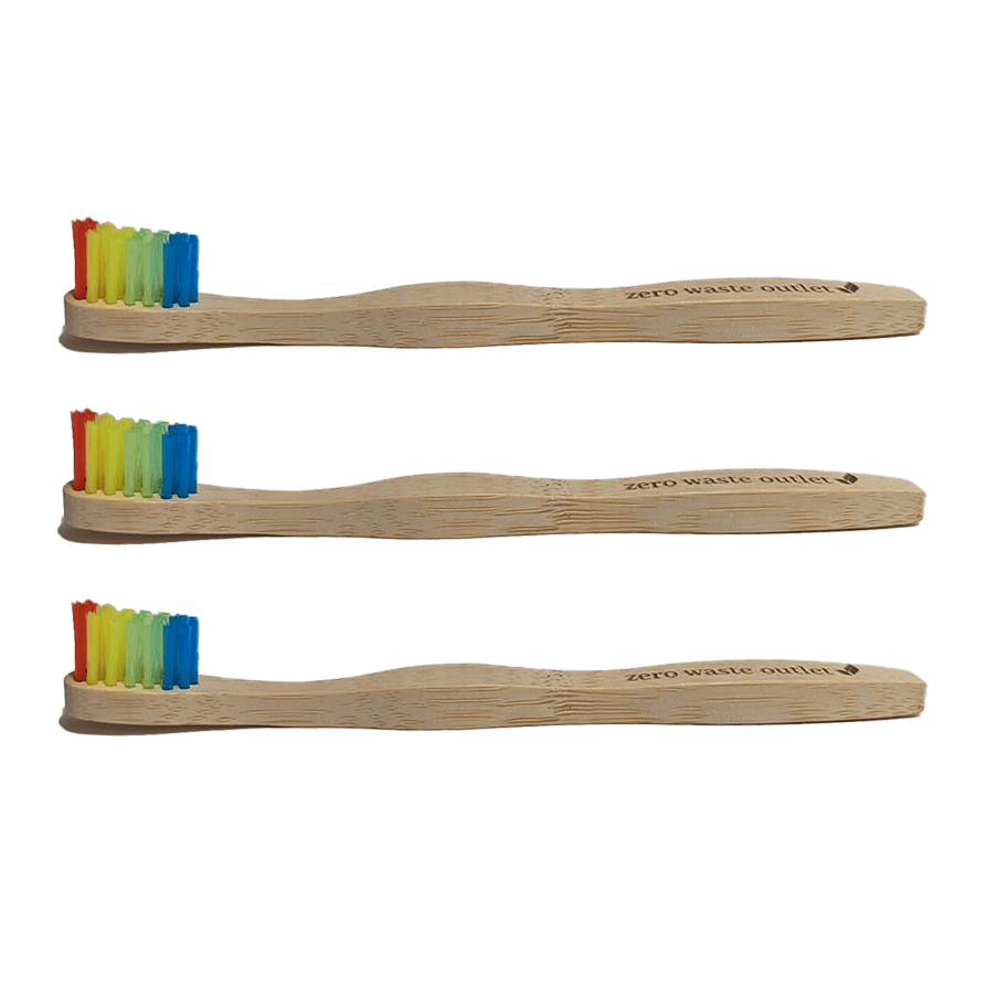 Kids Bamboo Toothbrush - Zero Waste Outlet