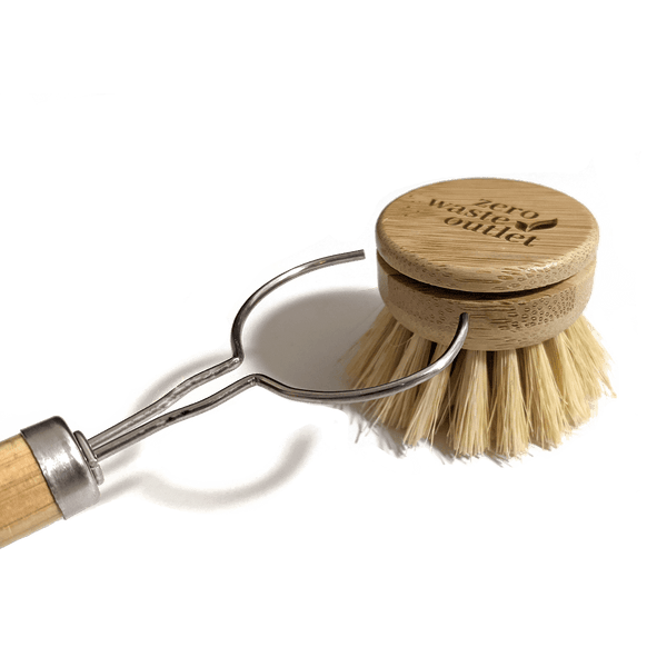 NUZYZ Dishwashing Brush Long Handle Labor-saving Beech Cleaning Brush  Houseware