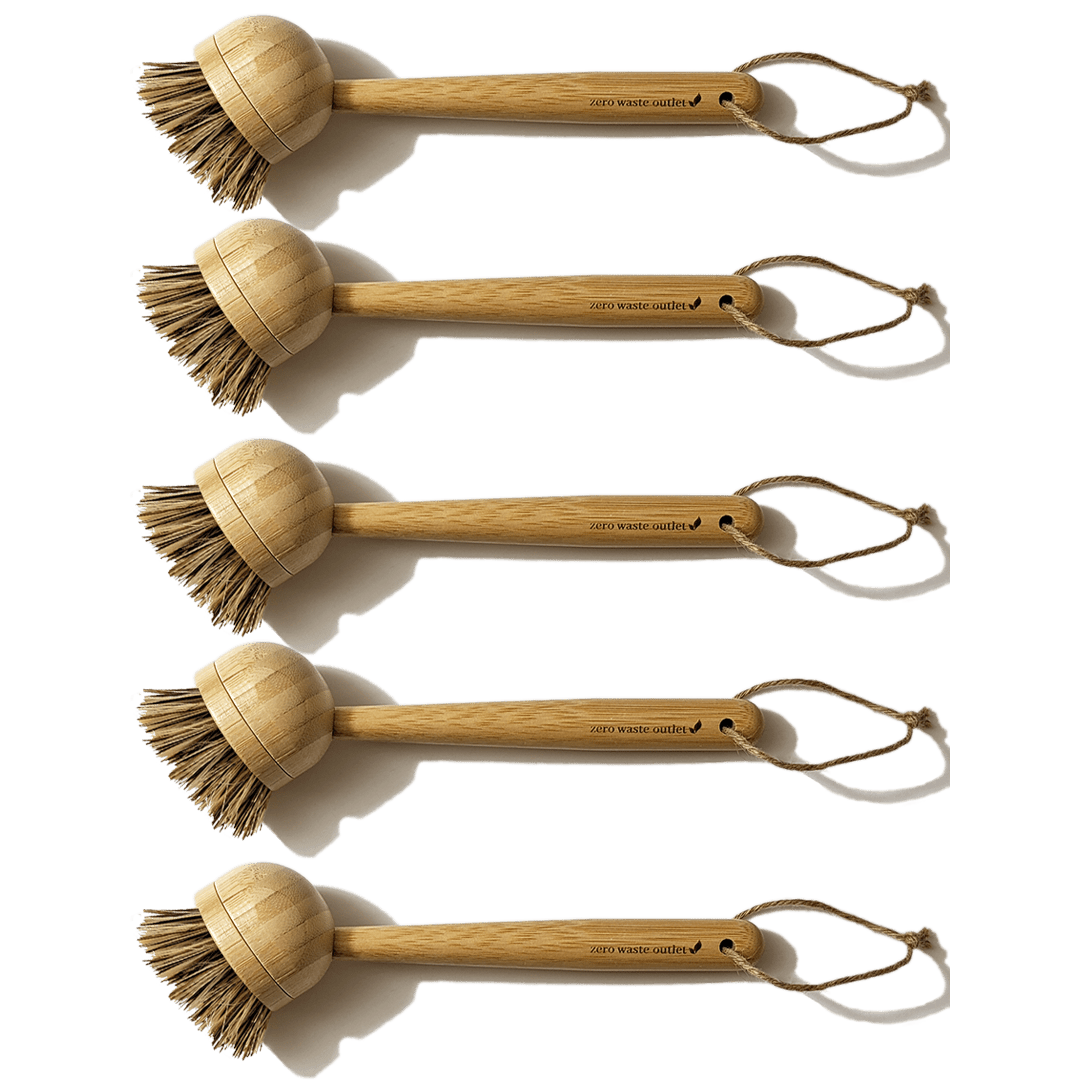 a bouquet of dish brushes