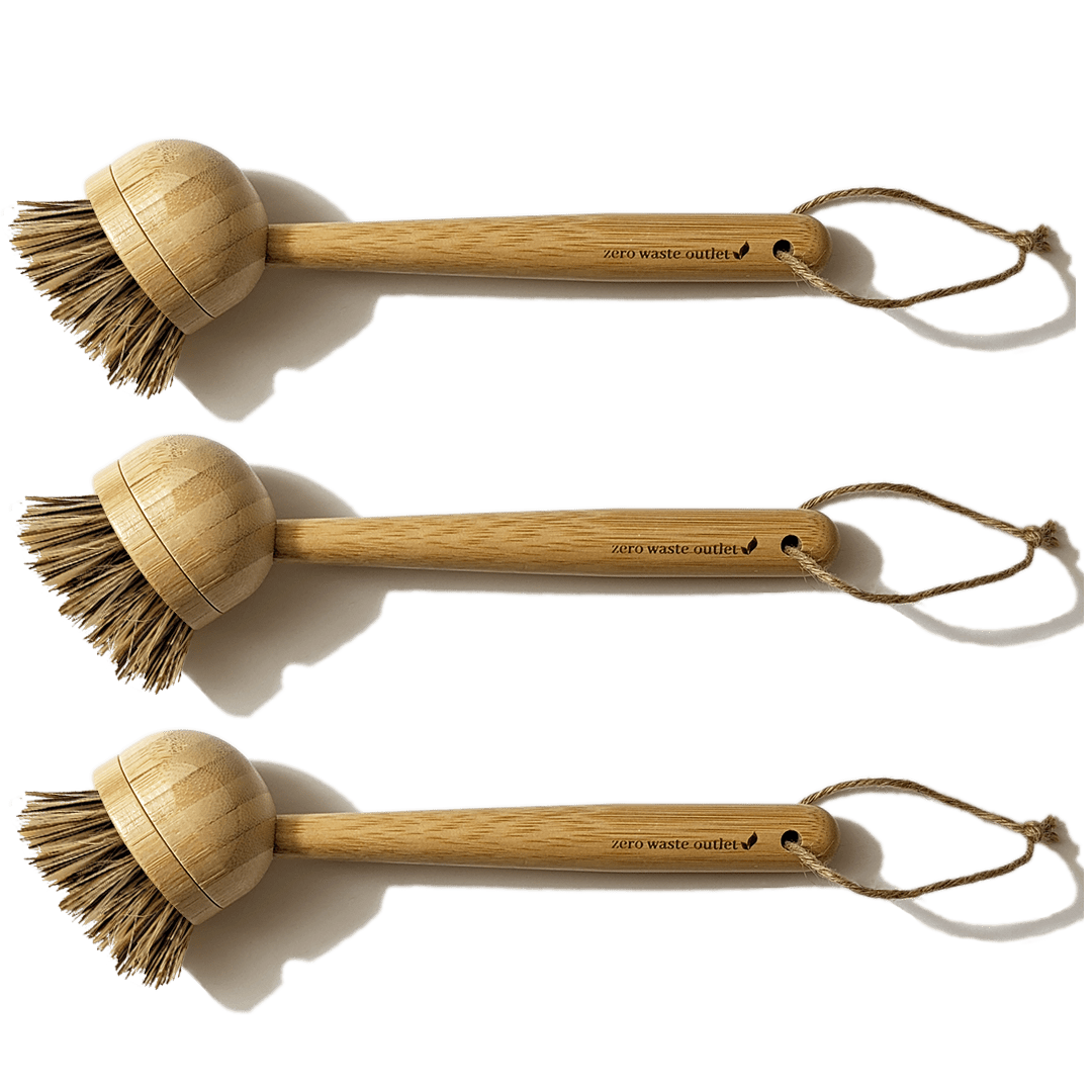 Modular Bamboo Dish Brush - Zero Waste Outlet