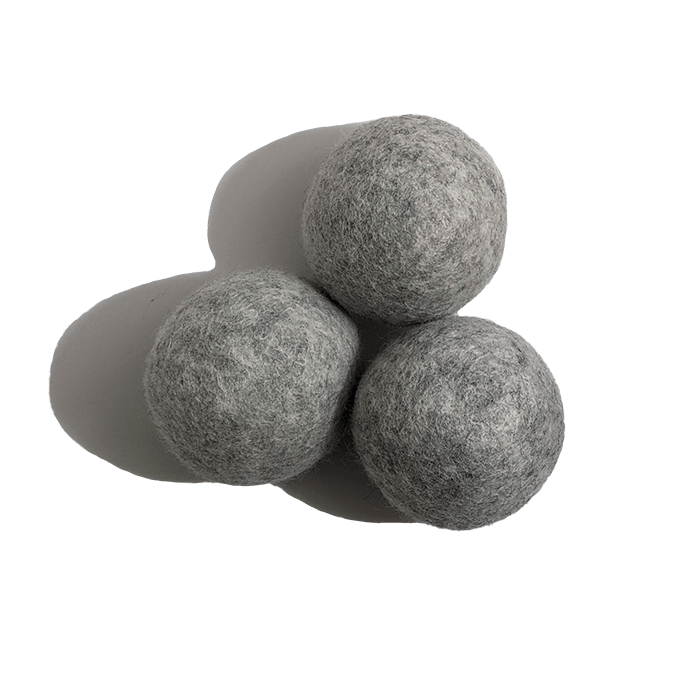 Organic Wool Dryer Balls 3-Pack - Zero Waste Outlet