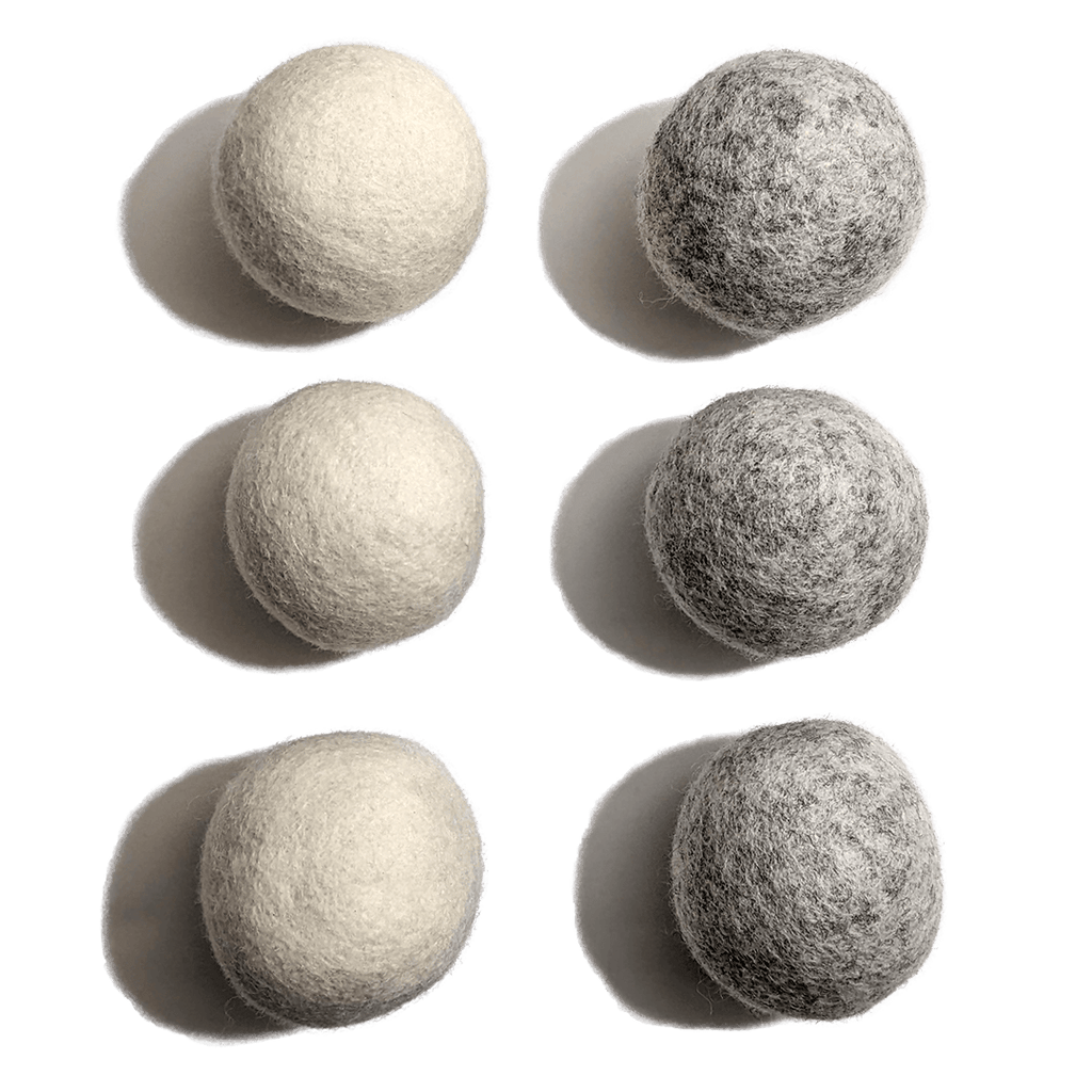 3Pack Organic Wool Dryer Balls Save Energy, No Plastic, Sustainable