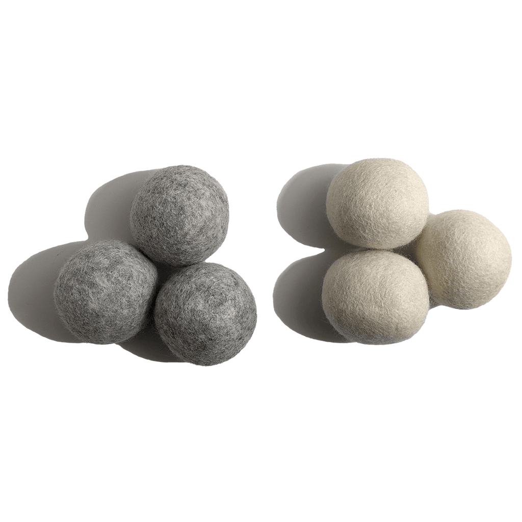 3Pack Organic Wool Dryer Balls Save Energy, No Plastic, Sustainable