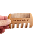 Pear Wood Pocket Comb - Zero Waste Outlet