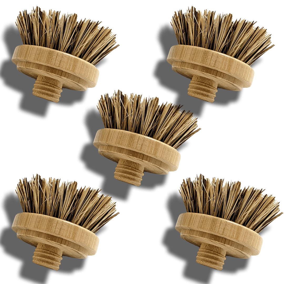 Zero Waste Kitchen Kit - Wooden Dish Brushes (4-Pack)