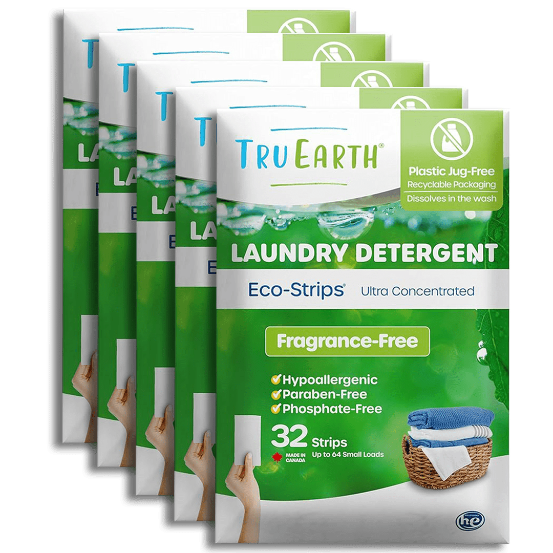 Tru Earth VEGAN Eco Strips Zero Waste Laundry Detergent No