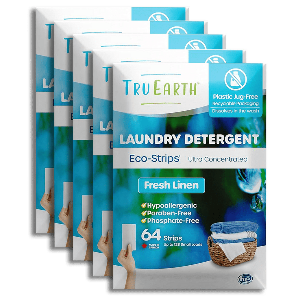 Tru Earth VEGAN EcoStrips ZeroWaste Laundry Detergent No Phosphates