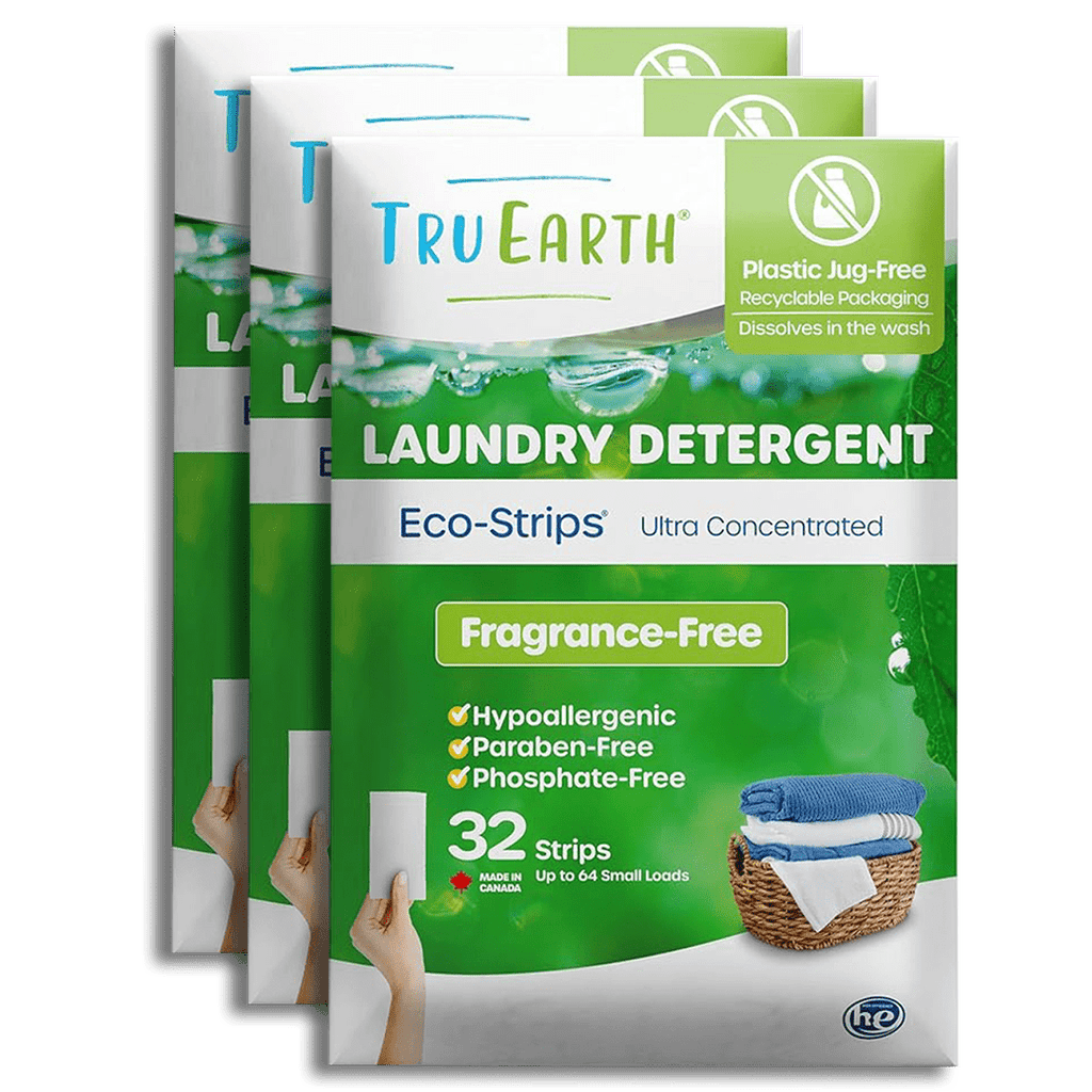 Tru Earth VEGAN EcoStrips ZeroWaste Laundry Detergent No Phosphates