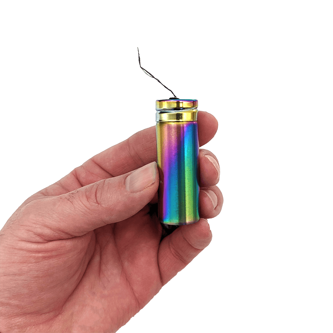 VEGAN Eco-Floss in RAINBOW Stainless Steel Container - Zero Waste Outlet