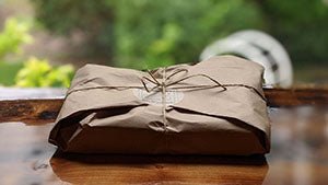 Wrapped in Paper with jute String - Zero Waste Outlet